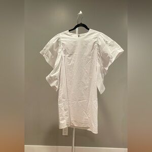 Gracia Women’s White Butterfly Dress Size Small